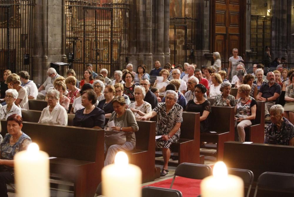 Girona celebra la processó de Corpus presidida pel bisbe Francesc