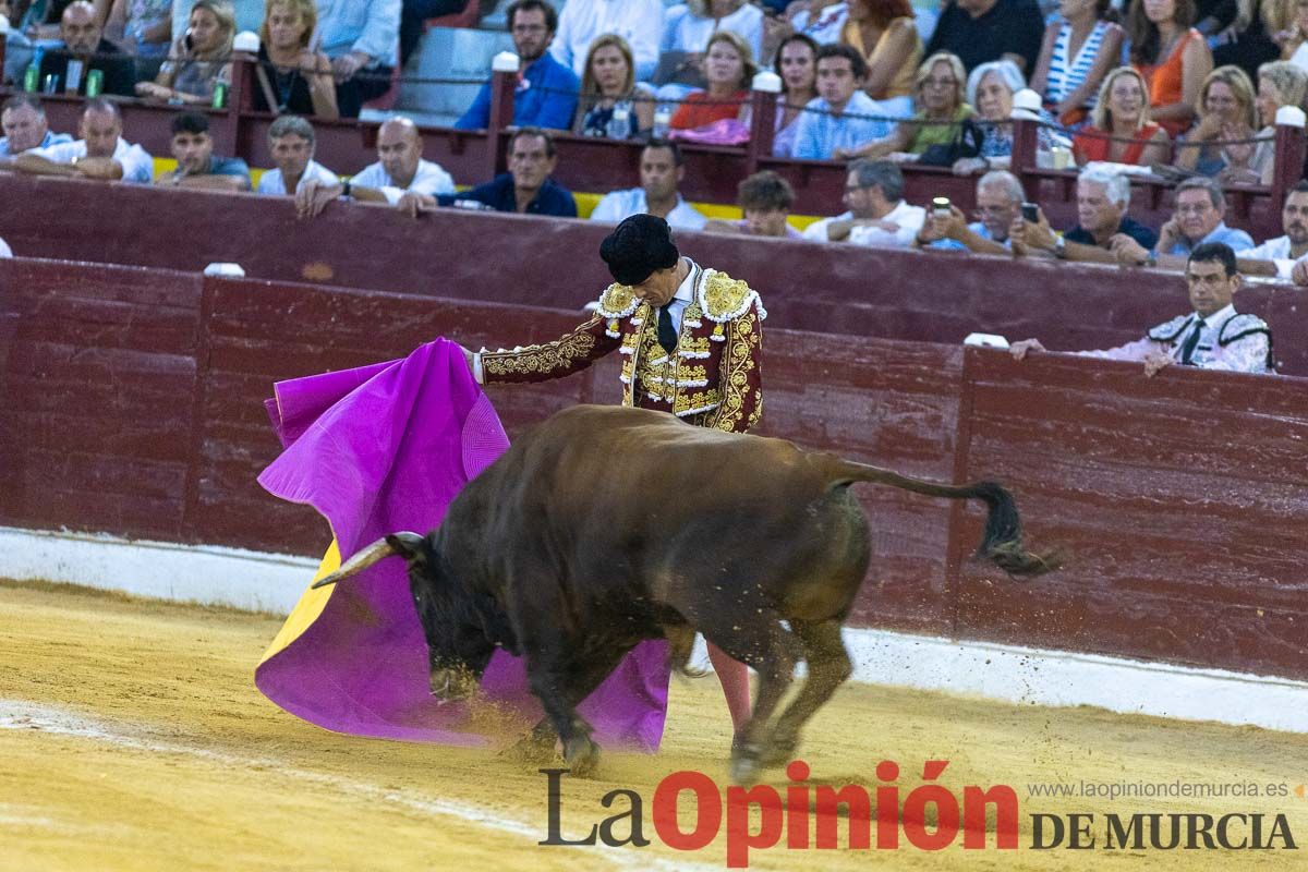 Segunda corrida de la Feria Taurina de Murcia (Castella, Manzanares y Talavante)