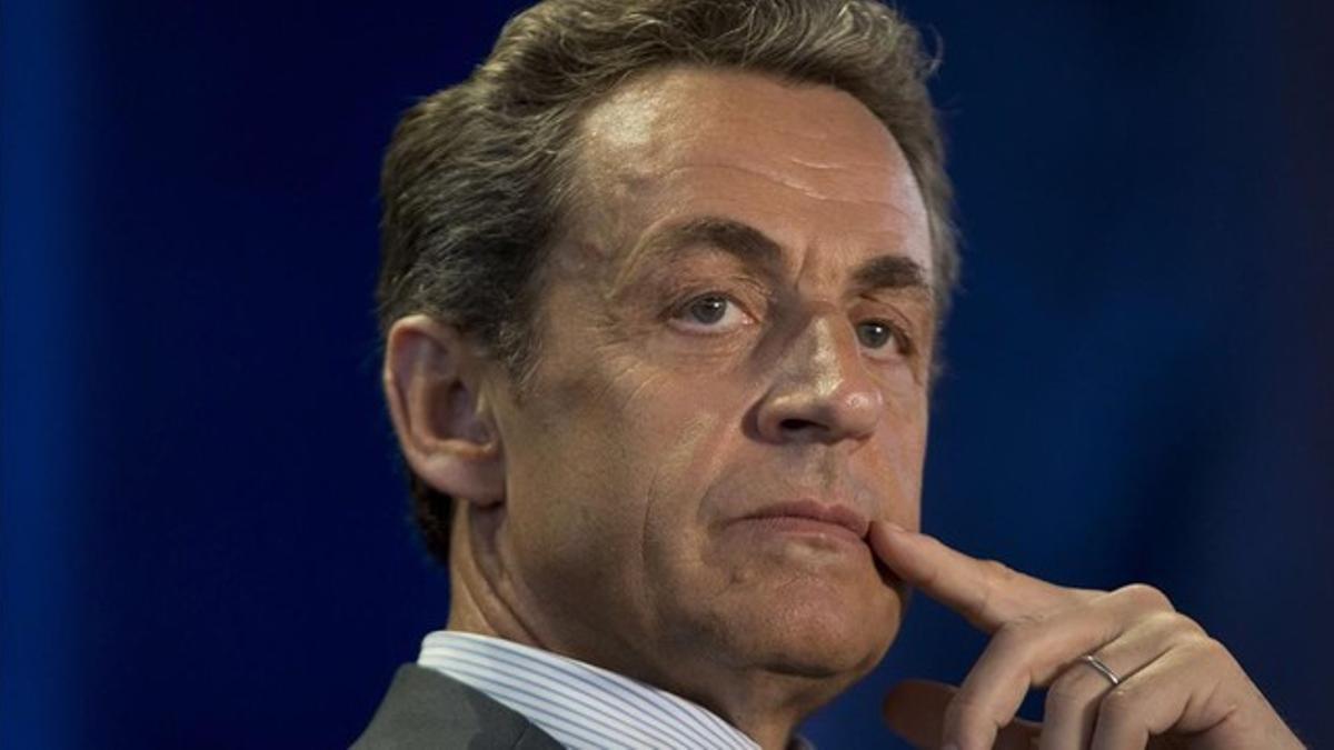 Nicolas Sarkozy, en un acto público reciente.