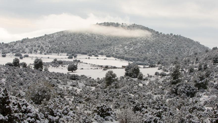 Nieve en el Noroeste el pasado año