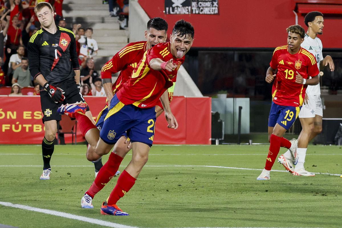 España lanzada a la Eurocopa: el regreso de Pedri, el gol de Morata y dos alas en extremos