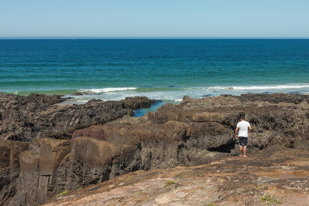 Praia das Furnas. Porto do Son, Galicia