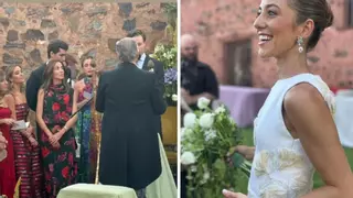 Boda de postín en Extremadura: la infanta Cristina entre los invitados