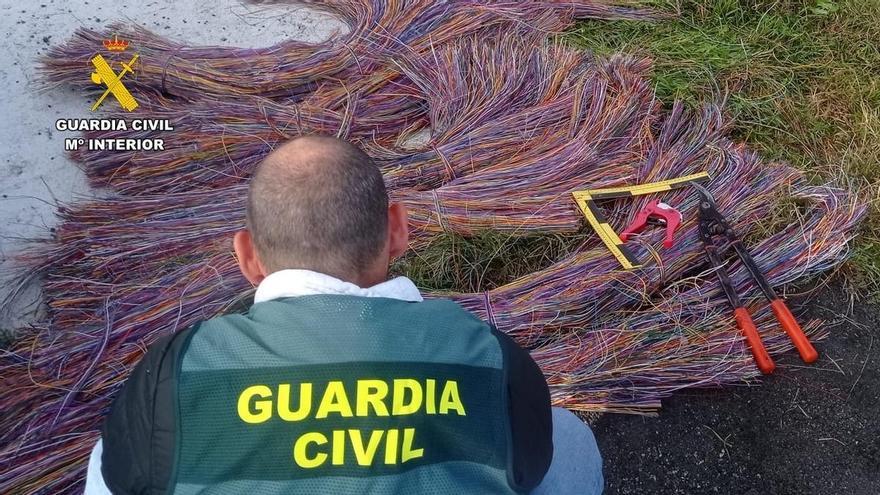14 días sin teléfono en Torrequemada y dos detenidos por el robo de cable