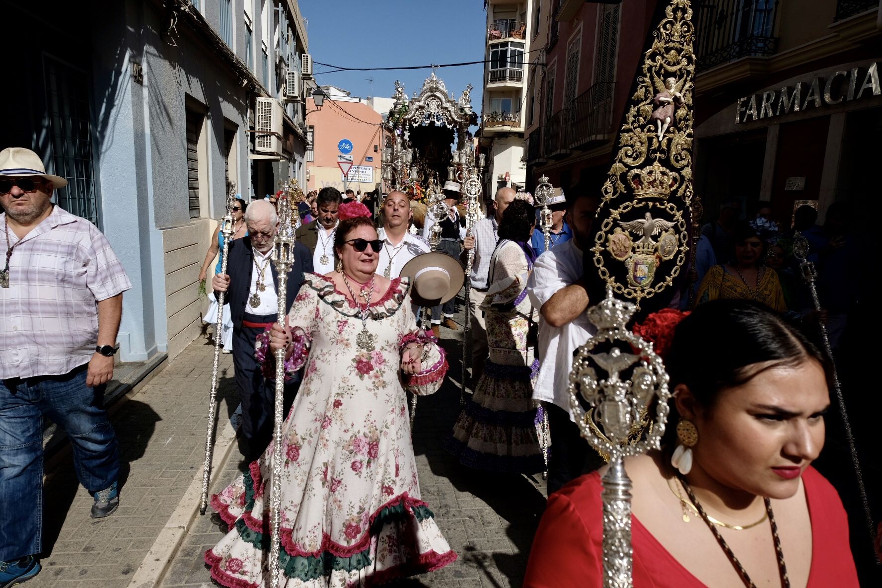 Salida de la hermandad del Rocío de Málaga