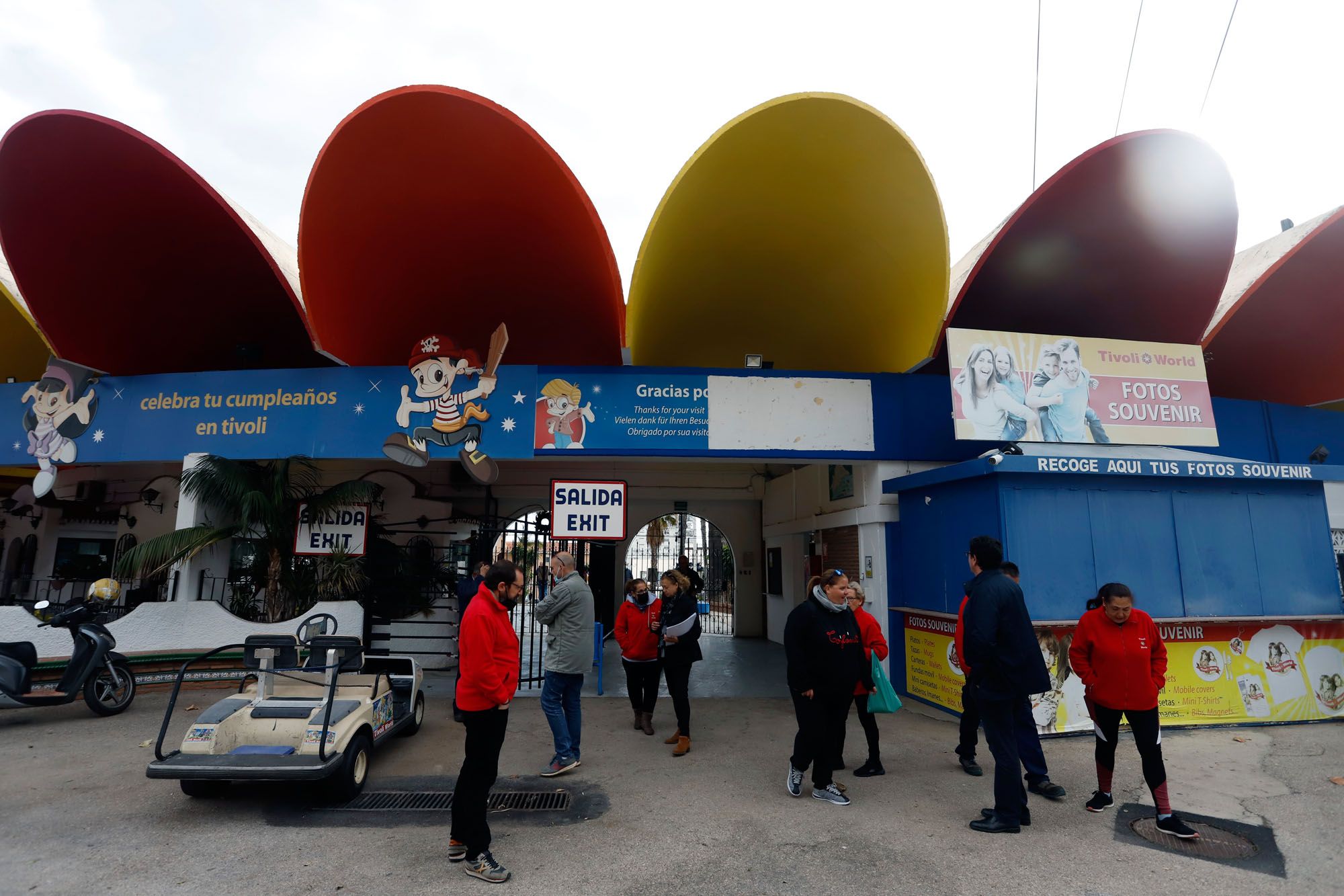 Instalaciones del parque de atracciones Tivoli World en Benalmádena