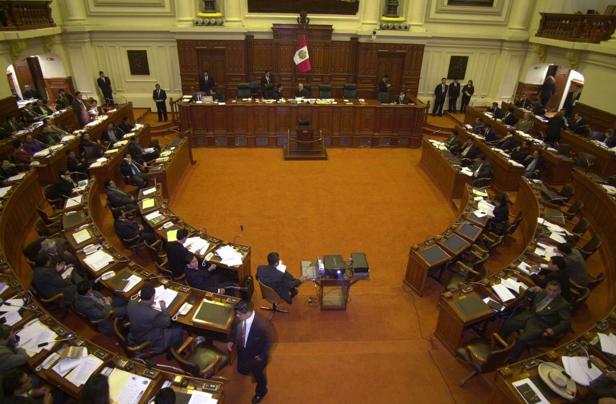 El Congreso de Perú en una imagen de archivo.