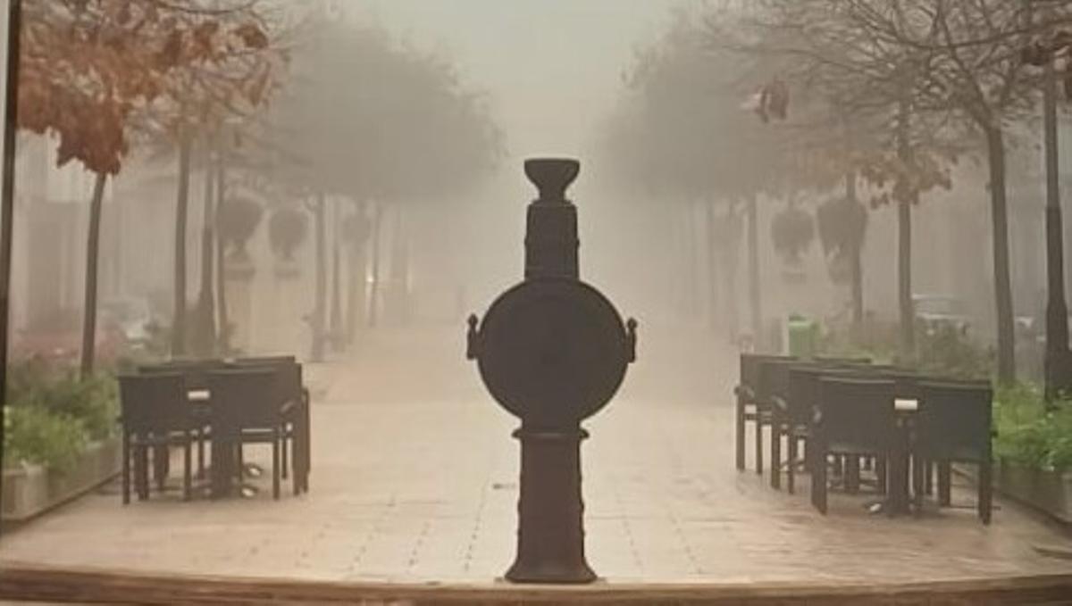 Da kommt Urlaubsstimmung auf: Manacors Plakat auf der Fitur.