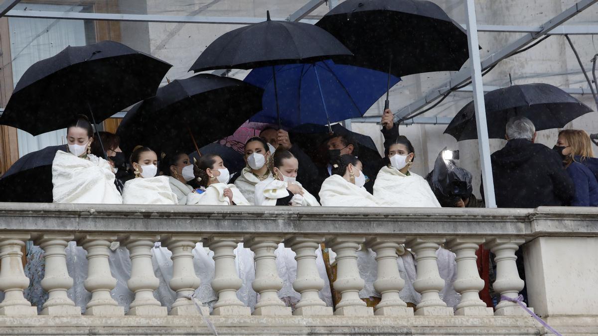 El tiempo en las Fallas 2022 anuncia lluvias y viento toda la semana, según la Aemet.