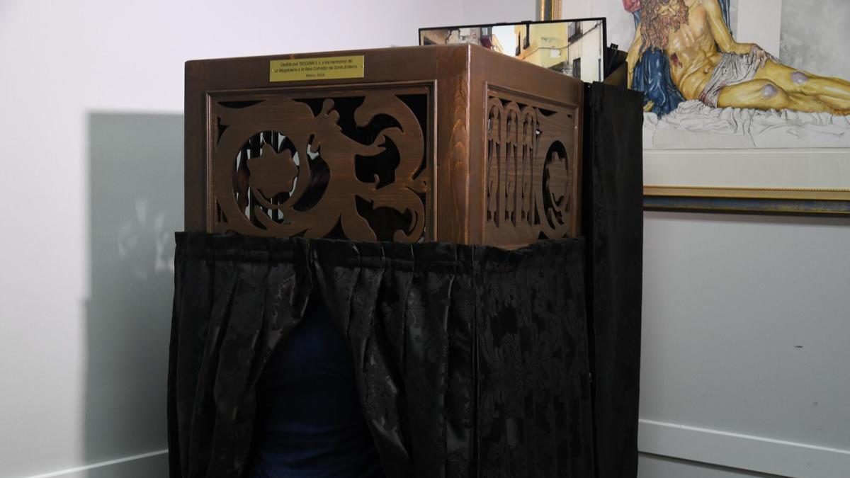 Simulador de carga de la Real Cofradía del Santo Entierro.
