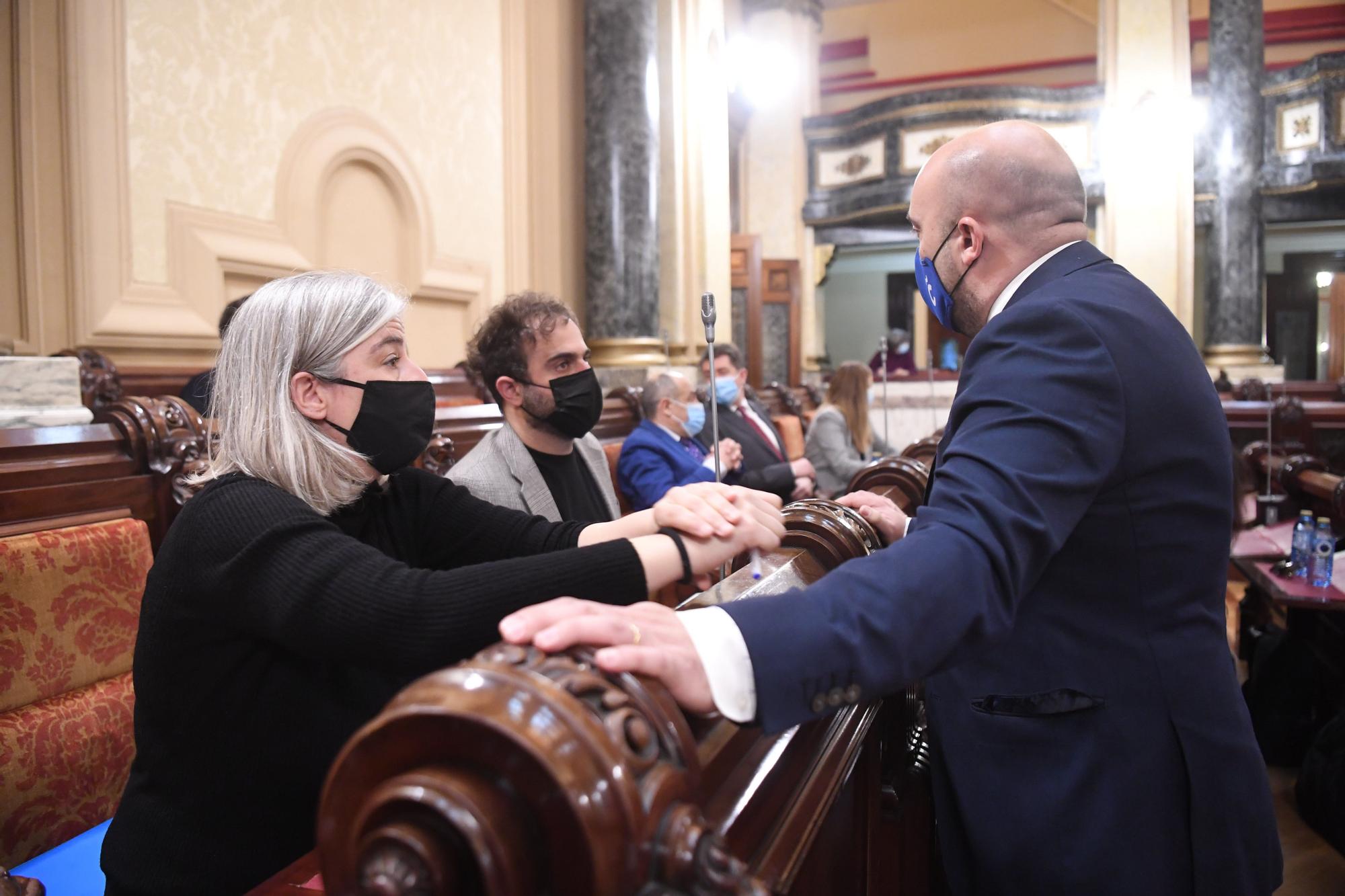 El pleno da vía libre al presupuesto municipal de A Coruña