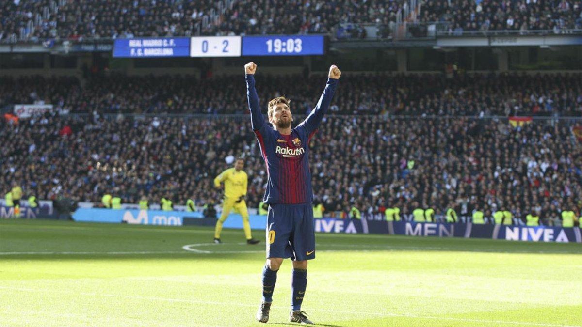 Messii quiere volver a brillar en el Bernabéu