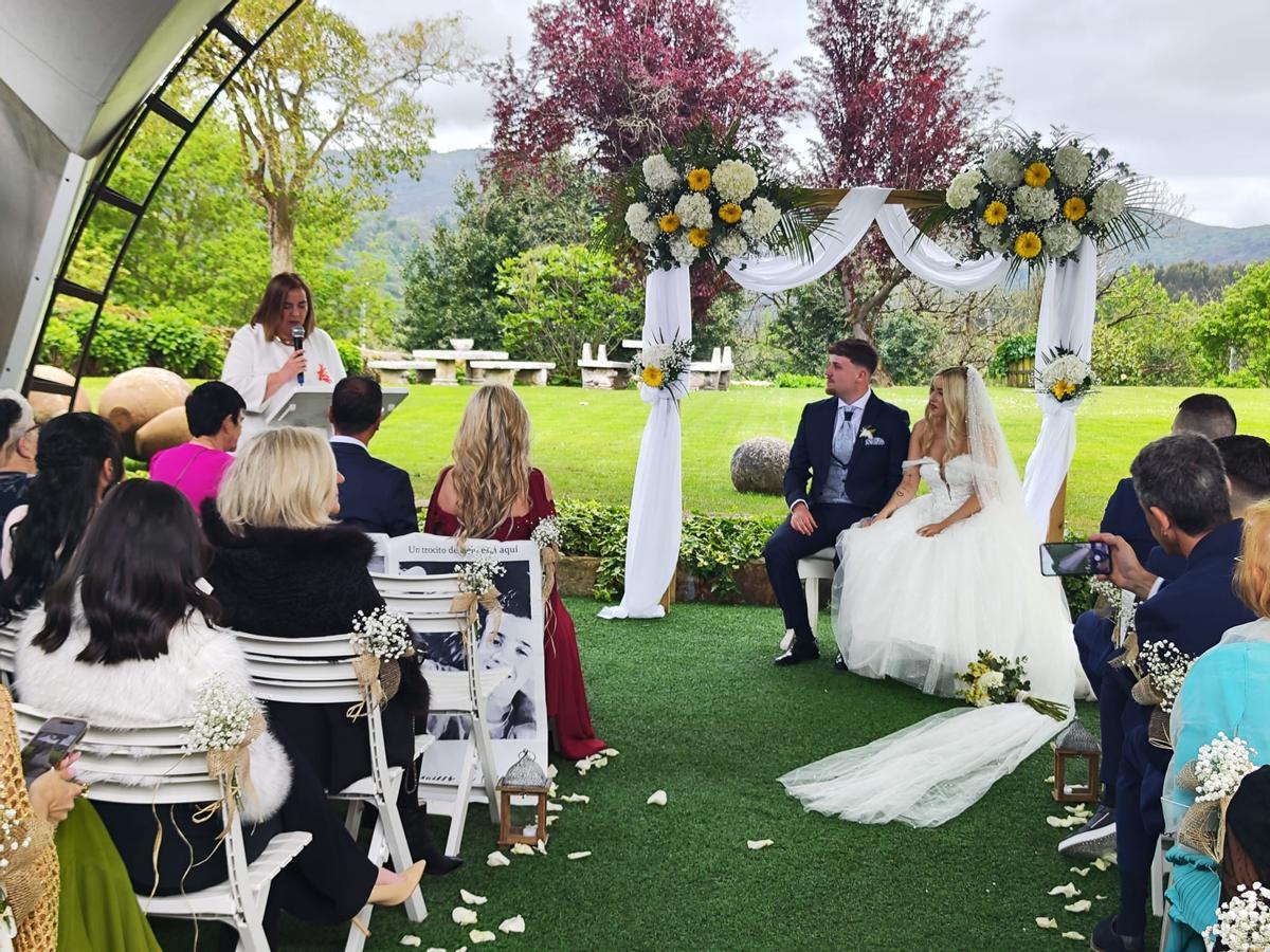 La boda de Alejandro Casal Melendi y Andrea García Cifuentes, en imágenes La boda de Alejandro Casal Melendi y Andrea García Cifuentes, en imágenes