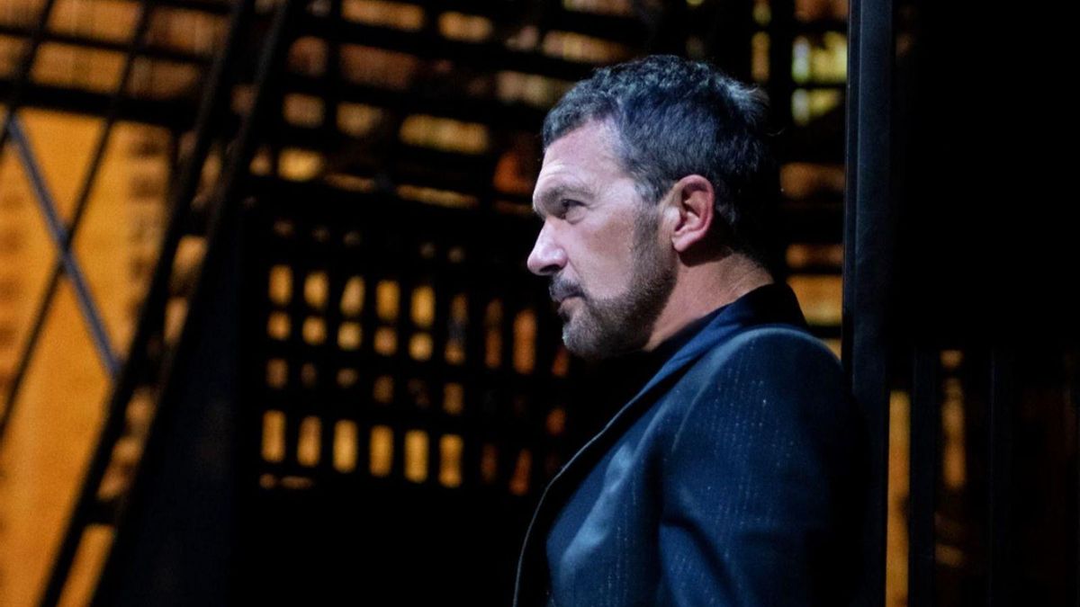 Antonio Banderas, sobre el escenario del Teatro del Soho-CaixaBank, uno de sus grandes proyectos.