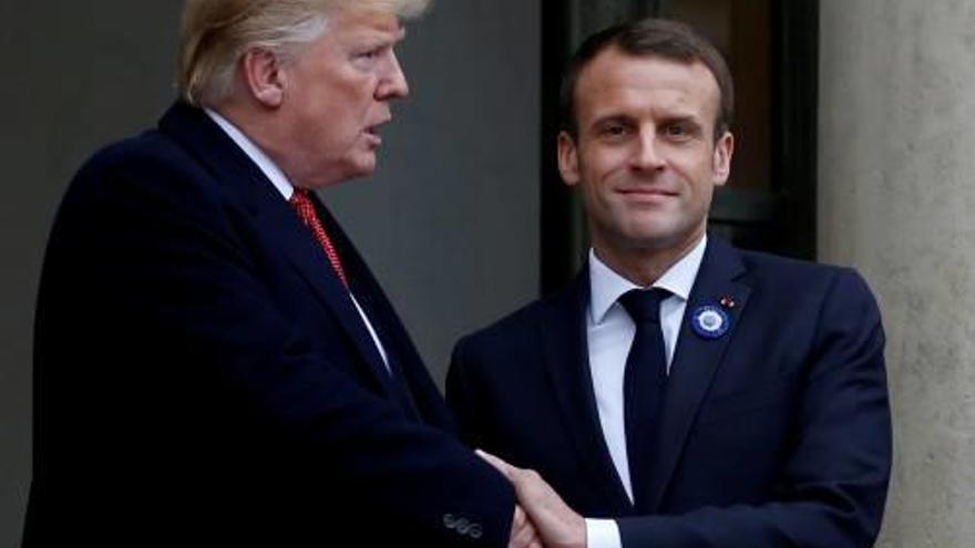 Macron i Trump es van reunir la setmana passada.