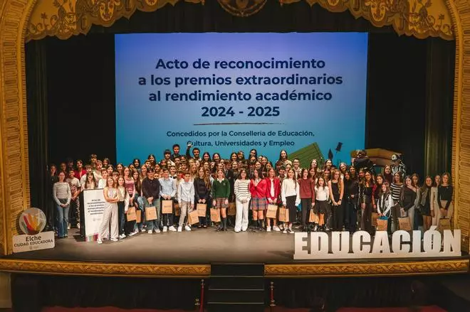 Premios Extraordinarios al Rendimiento Académico de la Comunidad Valenciana en Elche