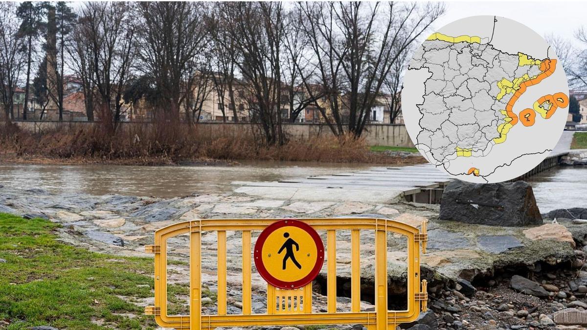 La alerta ha sido enviada a los móviles de municipios costeros de La Selva, Maresme, Barcelonès, Baix Llobregat, Baix Ebre y Montsià. Mientras que el domingo llegó a localidades del Alt y Baix Empordà