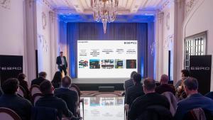 Pedro Calef, CEO de Ebro, durante la presetnación del Ebro S900