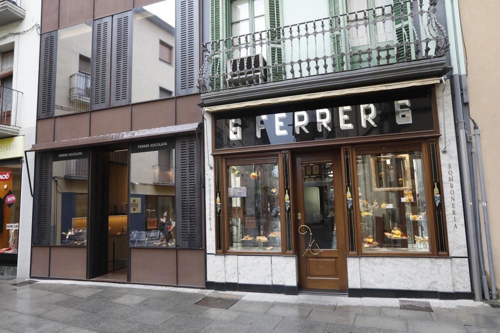 La xocolateria Ferrer d'Olot ofereix tallers de creació, tast i degustació