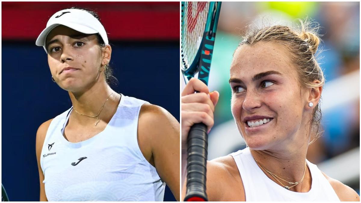 Aryna Sabalenka y Jessica Bouzas