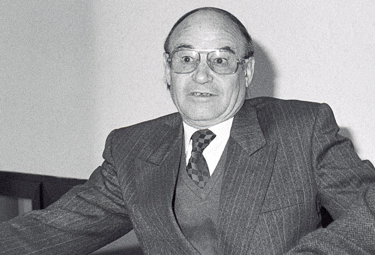 Juan Antonio Lozano en una fotografia del 1991