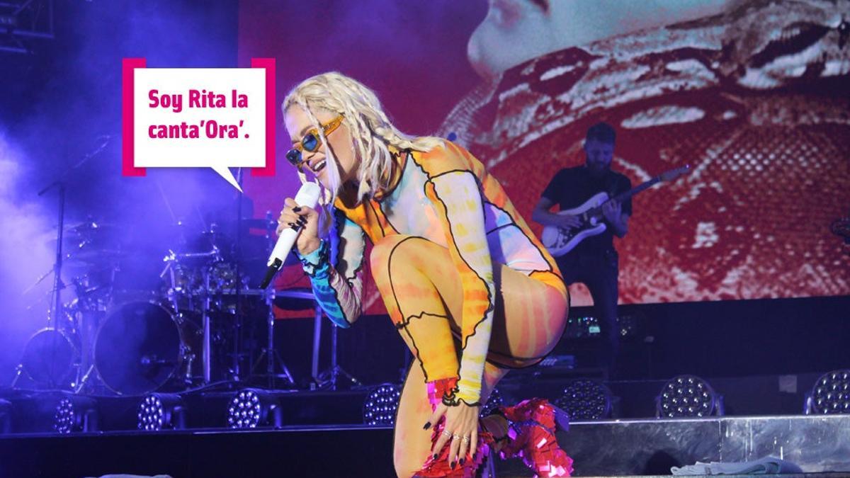 El conjunto de Rita Ora no lleva forro y... ¡deja poco a la imaginación!