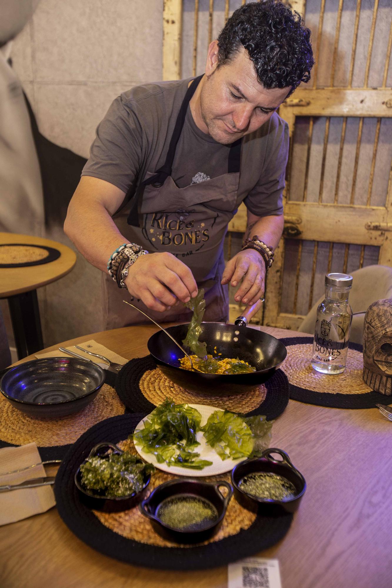 La lechuga de mar empieza a llegar a los restaurantes de Alicante