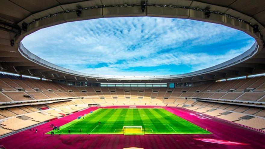 Estadio de la Cartuja, sede de las dos finales.