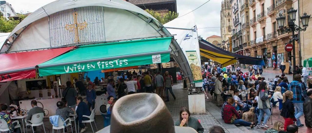 Chiringuitos de San Mateo, el año pasado.