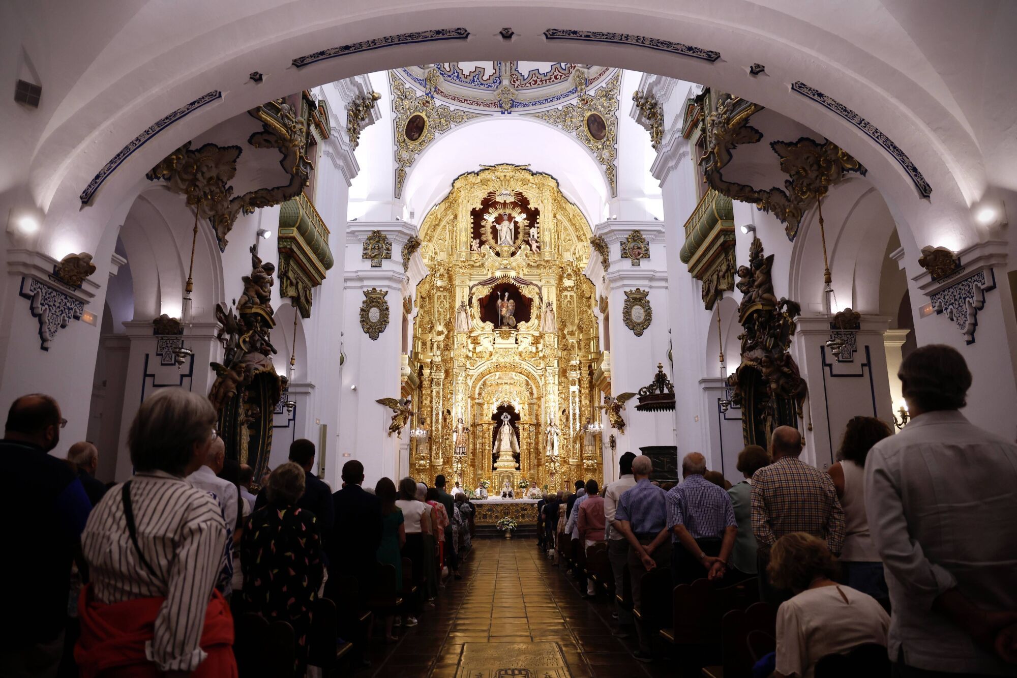El retablo mayor de La Merced