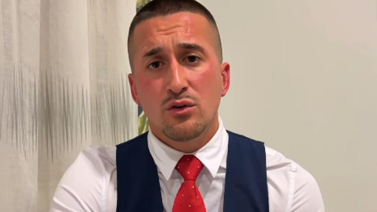 El camarero sevilla, Cristian Ventura.