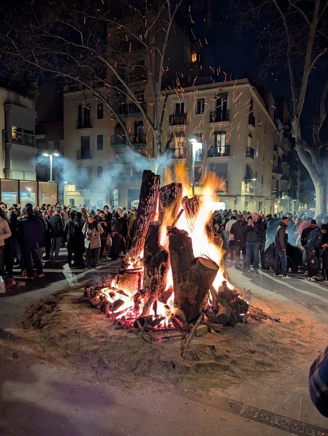 Las imágenes de la fiesta de Sant Antoni de Gràcia