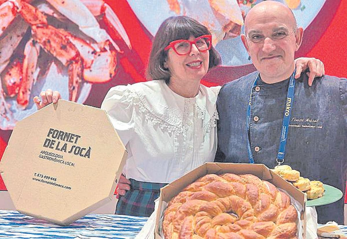 Tomeu Arbona y María José, del Fornet de la Soca.