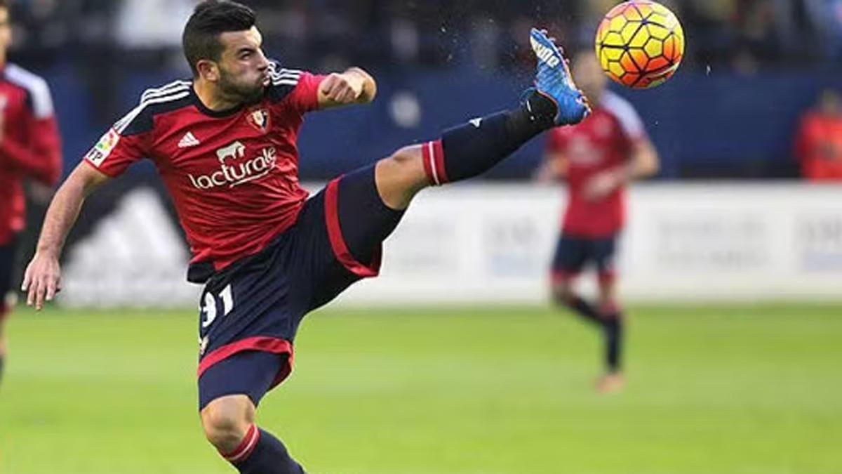 José García, con Osasuna