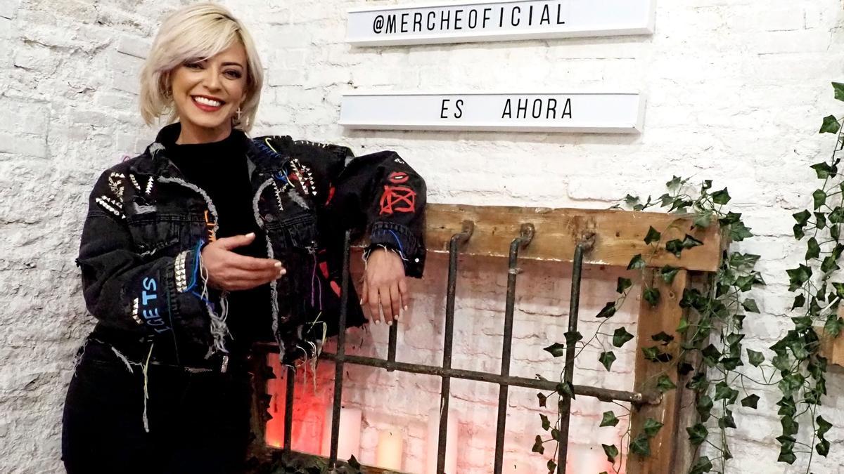 Merche presentando su nuevo disco, 'Es ahora'