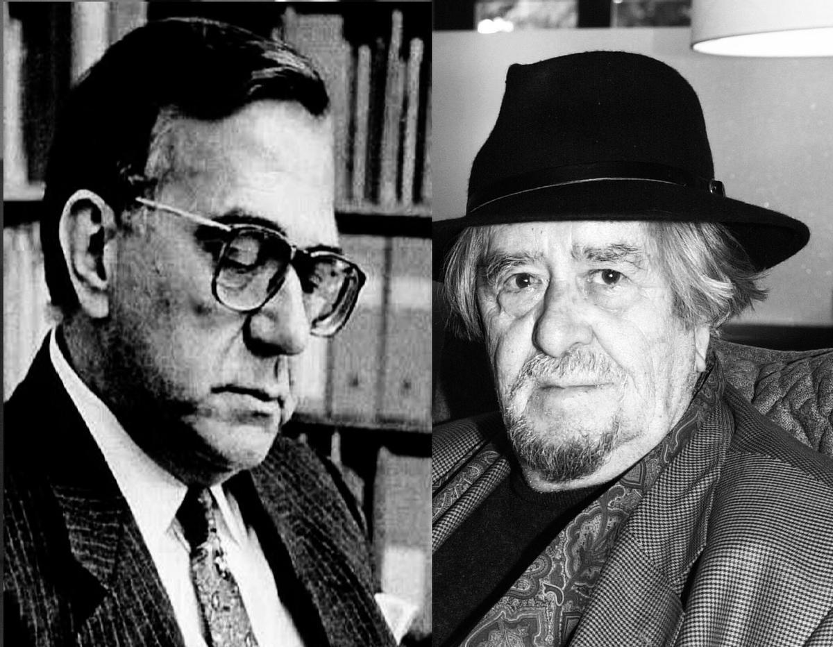 Rafael Pérez Estrada y Carlos Edmundo de Ory.