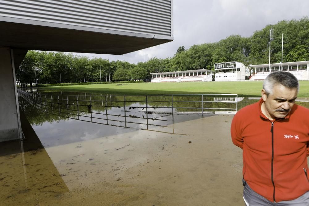 Inundaciones en Gijón