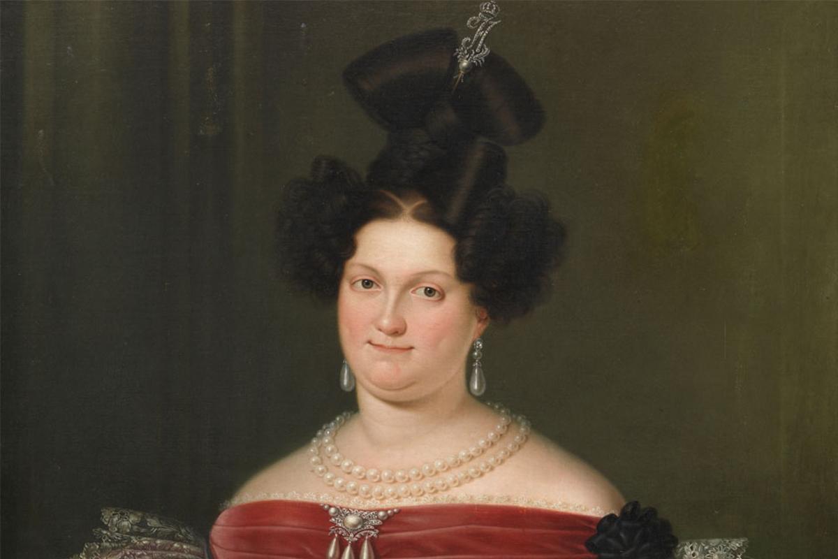 María Cristina de Borbón.