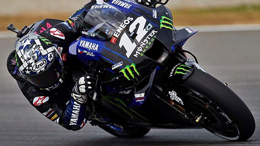 Viñales comença sisè a Montmeló | ALEJANDRO GARCÍA/EFE