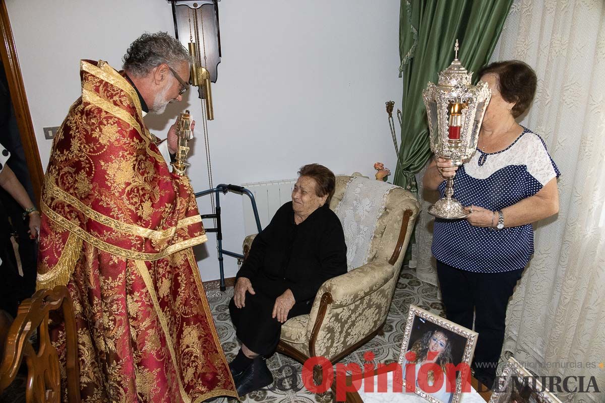 Visita de la Vera Cruz a las pedanías de Caravaca y Moratalla