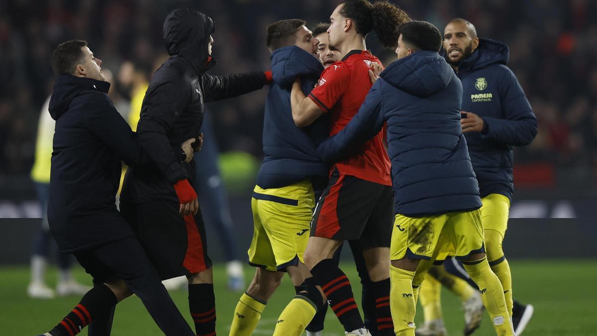 La otra cara del Rennes-Villarreal: el porqué del gol anulado, la bronca final...