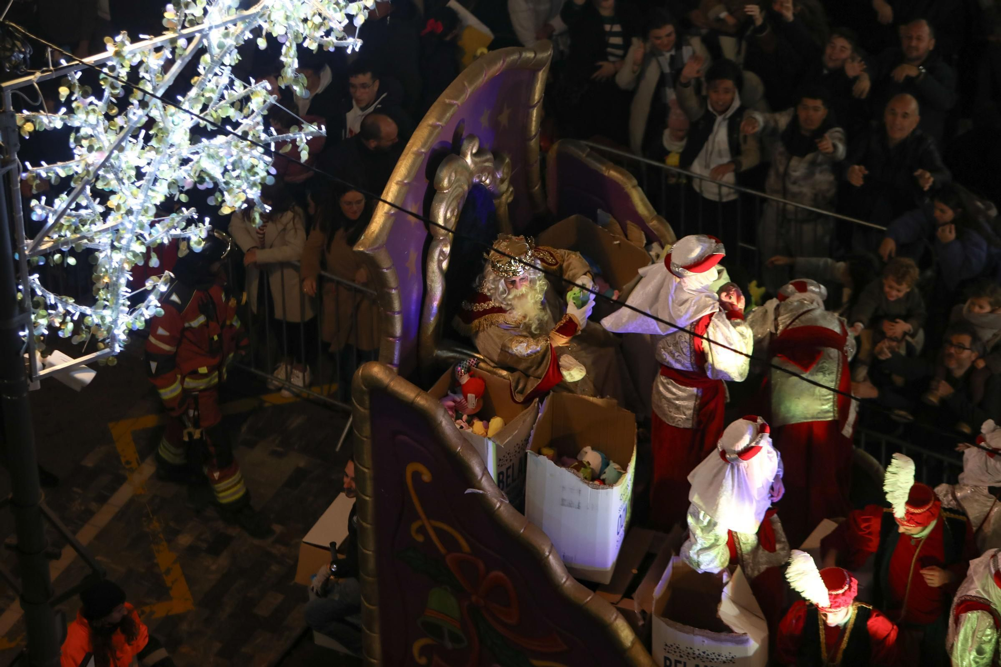 La Cabalgata de los Reyes Magos de Cartagena 2025, en imágenes