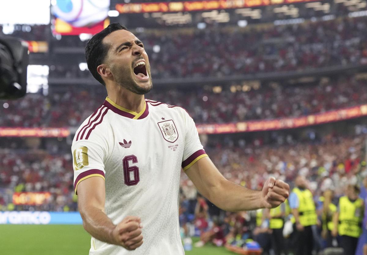 Mikel Merino, el jugador talismán que desbloqueó los partidos eliminatorios ante Portugal y Bélgica