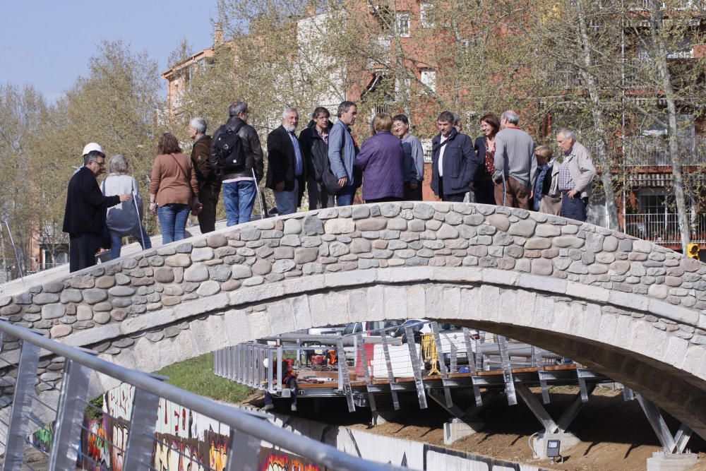 Entra en funcionament el pont del Dimoni