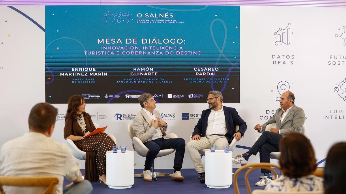 Acto de la Mancomunidade celebrado esta mañana en Vionta.