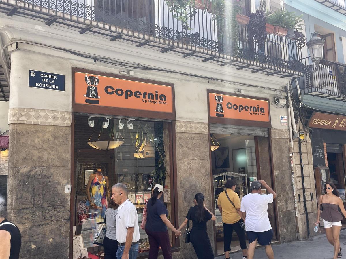 El local de la ya desaparecida Dos de Mayo, que actualmente alberga Copernia, una tienda de ropa
