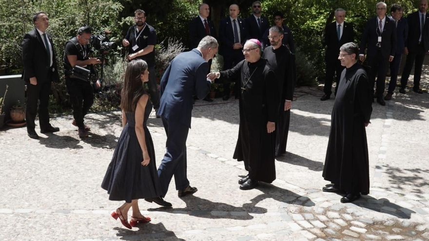 Felip VI fa a Montserrat un missatge de rebuig als “discursos totalitaris” i “els extremismes”