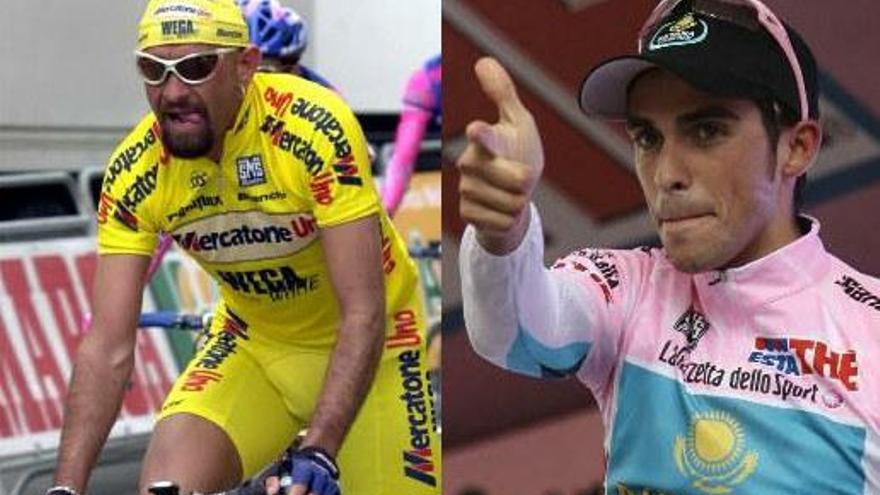 Contador se enfrenta con el Mortirolo, la Cima de Marco Pantani