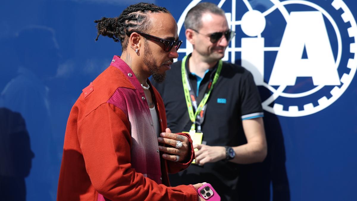 Lewis Hamilton , el pasado domingo en Abu Dhabi