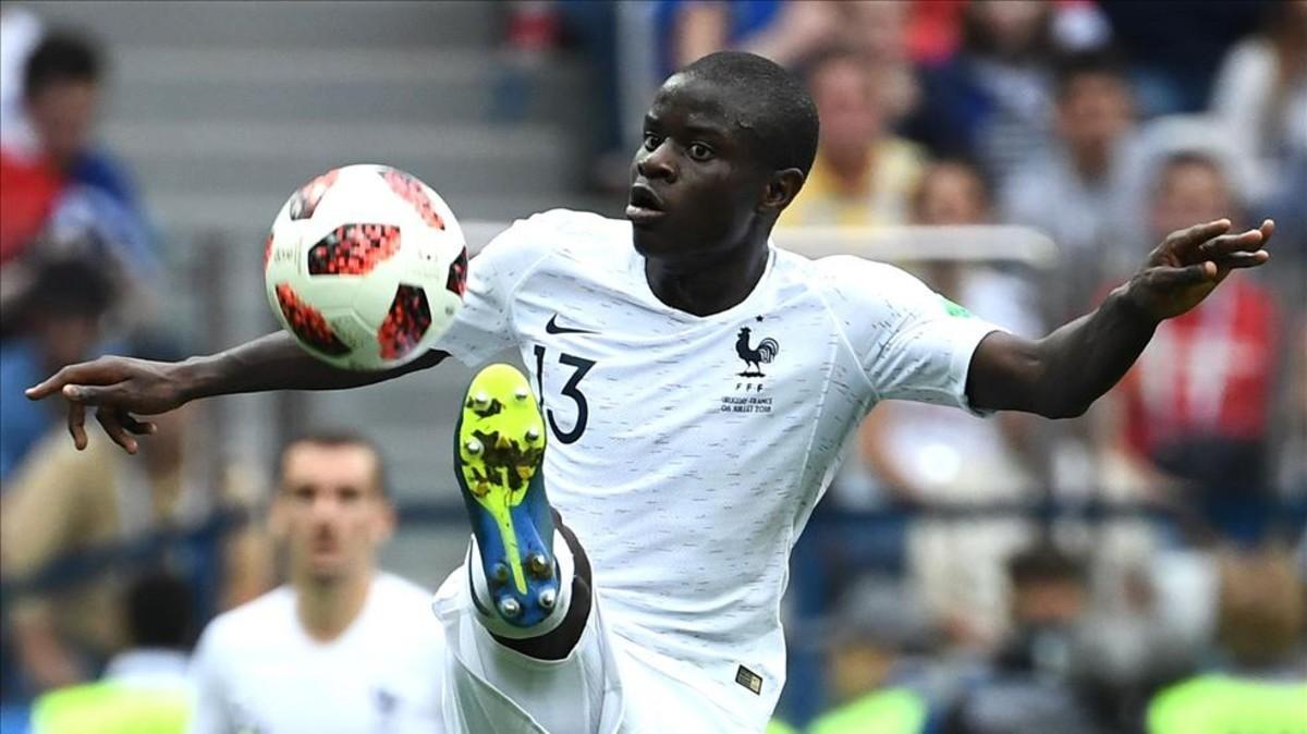 Kanté, con Francia